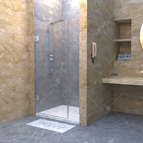 Душевая дверка в нишу 90х195 RGW Hotel HO-012 350601209-11 распашная