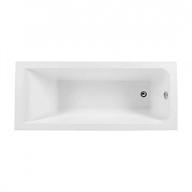 Ванна акрил 165х70 Aquanet Bright 00230255 прямоугольная на каркасе без панели Водяной