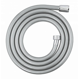 Шланг для душа 200 см имп/конус Grohe Relexaflex 28155001 пластик с защитой от перегибов матовый хром