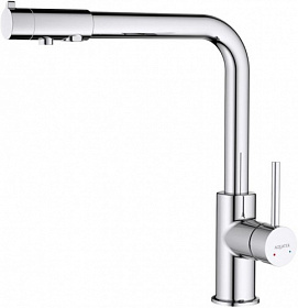 Смеситель для кухни (мойки) Aquatek Европа AQ1386CR с переключ.для фильтра питьевой воды хром латунь