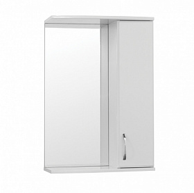 Зеркало-шкаф Style Line Панда 55 Эко Стандарт шкаф справа белое с полочкой Водяной