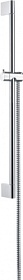 Душевая стойка без лейки и шланга Hansgrohe Crometta 669 мм 27615000 хром Водяной