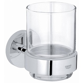 Держатель для стакана стекло Grohe Essentials 40447001 хром
