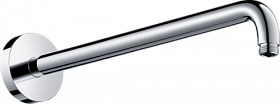 Кронштейн для лейки верхнего душа Hansgrohe 27413000 длина 389 мм хром метал.