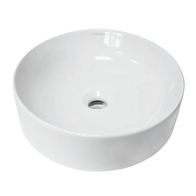 Раковина (умывальник) Sanita Luxe Best Slim 40 накладная (чаша на столешницу) WB.CT/Best/40-N.Slim/WHT.G/S1