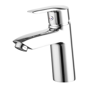 Смеситель для умывальника (раковины) Azario AZ-HU245901 хром латунь