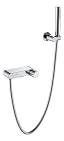 Смеситель для ванны/душа (короткий излив) Boheme Stick Chrome Diamond Chrome 123-CRCR хром латунь Водяной