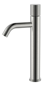 Смеситель для умывальника (раковины) Boheme Stick Nikel Brush Touch 122-NB.2 никель браш латунь