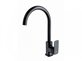 Смеситель для кухни (мойки) Ledeme H33 L4033B-2 чёрный латунь