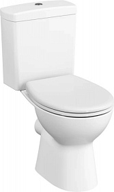Унитаз-компакт напольный Vitra S10 безободковый смыв с гигиенич.покрытием сид.дюр. микролифт 9822B003-7204