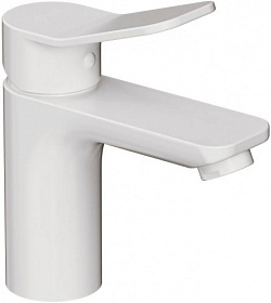 Смеситель для умывальника (раковины) AM.PM X-Joy F85A02133 белый латунь