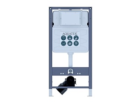 Инсталляция для унитаза Aquatek Pneumo S INSP-0000001 монтажная рама