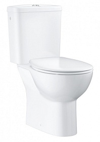 Унитаз-компакт напольный (чаша) Grohe Bau Ceramic безободковый смыв сид. и бачок отдельно 39429000