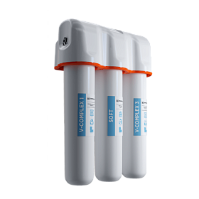 Фильтр под кран питьевой воды 3-х ступ. Omoikiri Pure Drop Soft умягчающий (для жёсткой воды) 4998031
