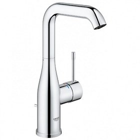 Смеситель для умывальника (раковины) Grohe Essence+ 32628001 хром латунь