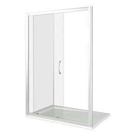 Душевая дверка в нишу 120х185 Good Door Latte WTW-120-C-WE ЛА00009 раздвижная