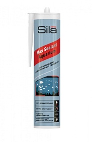 Герметик аквариумный силиконовый бесцветный 280мл Sila PRO Max Sealant AQ2801