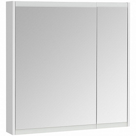 Зеркало-шкаф Акватон Нортонт 80 белое 1A249202NT010 Водяной