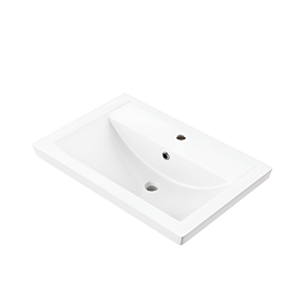 Раковина (умывальник) Iddis Optima Home 60 полувстраиваемая 4076000i28 фарфор