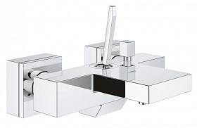 Смеситель для ванны/душа (короткий излив) Grohe 23666000 каскадный излив хром латунь