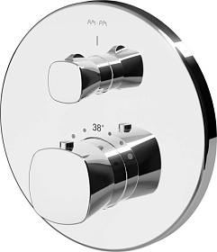Смеситель для душа термостат (внешняя часть) AM.PM Spirit V2.1 F71A75600 хром латунь
