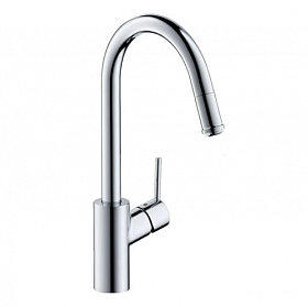Смеситель для кухни (мойки) Hansgrohe Talis S2 Variarc 14872000 вытяжной излив хром латунь Водяной