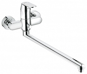Смеситель универсальный (для ванны и раковины с длинным изливом) Grohe Eurosmart Cosmopolitan 32847000 хром латунь