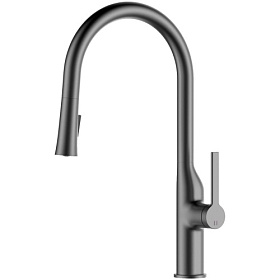 Смеситель для кухни (мойки) Azario Vincente AZ-VPV569064AJ графит латунь