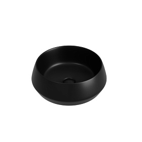 Раковина (умывальник) Ceramica Nova Maya 40 чёрная накладная (чаша на столешницу) CN12004MB