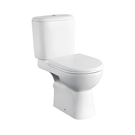 Унитаз-компакт напольный Roca Access сид.дюр. микролифт 734P23800Y Водяной