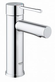 Смеситель для умывальника (раковины) Grohe Essence+ 34294001 хром латунь Водяной