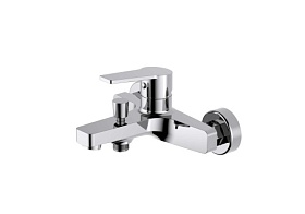Смеситель для ванны/душа (короткий излив) Aquatek Лугано AQ1740CR хром латунь