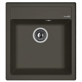 Мойка для кухни Florentina Липси 460 20.280.B0460.302 прямоуг. 46х51 глуб. 21,7см вып. 3 1/2" (врезная) антрацит