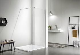 Душевая перегородка 110х200 Aquatek Walk In AQ WIW 11020CH Водяной