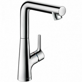 Смеситель для умывальника (раковины) Hansgrohe Talis S 72105000 хром латунь Водяной