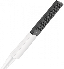 Лейка для душа Hansgrohe Rainfinity Baton 1jet 1-реж. 26866700 белая/серая прямоугольная Водяной
