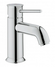Смеситель для умывальника (раковины) Grohe BauClassic 23162000 хром латунь