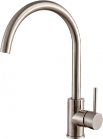 Смеситель для кухни (мойки) Haiba HB304-3 HB70304-3 сатин нерж. сталь