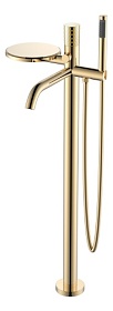 Смеситель для ванны/душа (короткий излив) Boheme Stick Gold Diamond Gold 129-GG золото латунь