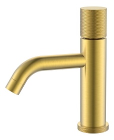 Смеситель для умывальника (раковины) Boheme Stick Matt Gold Touch 121-MG.2 matt gold латунь