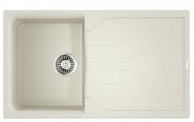 Мойка для кухни Omoikiri Yasugata 4993874 прямоуг. 86х50 глуб. 21см вып. 3 1/2" (врезная) крыло универсал эверест