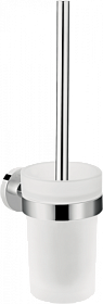 Ерш для унитаза настенный Hansgrohe Logis Universal 41722000 стекло мат. хром