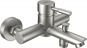 Смеситель для ванны/душа (короткий излив) Dorff Logic D3010000SS сталь нерж. сталь