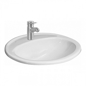 Раковина (умывальник) Roca Adora 52 встраиваемая сверху 7327204000 фарфор Водяной
