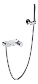 Смеситель для ванны/душа (короткий излив) Boheme Stick Chrome Touch Chrome 123-CRCR.2 хром латунь Водяной