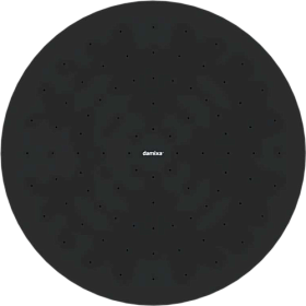 Лейка верхнего душа Damixa Jupiter 977050300 d225 мм 1 реж. чёрная круглая