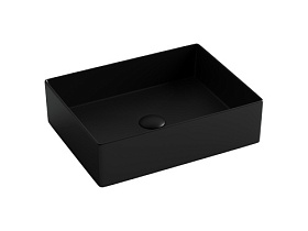 Раковина (умывальник) Ceramica Nova Element 47 чёрная накладная (чаша на столешницу) CN6069MB Водяной