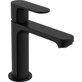 Смеситель для умывальника (раковины) Hansgrohe Rebris S 72517670 чёрный латунь
