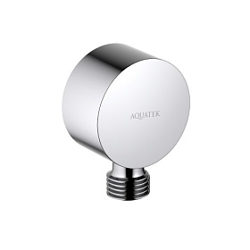 Шланговое подключение для душа Aquatek AQ2457CR латунь хром