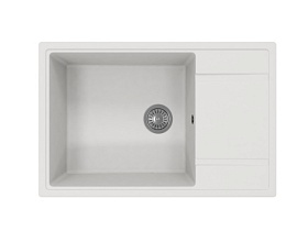 Мойка для кухни Florentina Липси 780XL 20.505.D0780.201 прямоуг. 78х51 глуб. 20см вып. 3 1/2" (врезная) крыло универсал жасмин